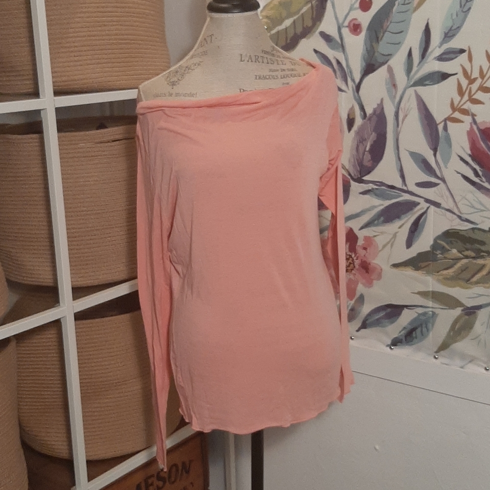Moda International pink off the shoulder top